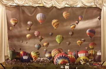 Large 8 x 10' Balloon Backdrop